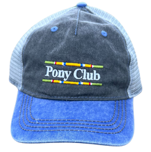Load image into Gallery viewer, Mesh Ball Cap / Hat - Pony Club Color Bar Logo