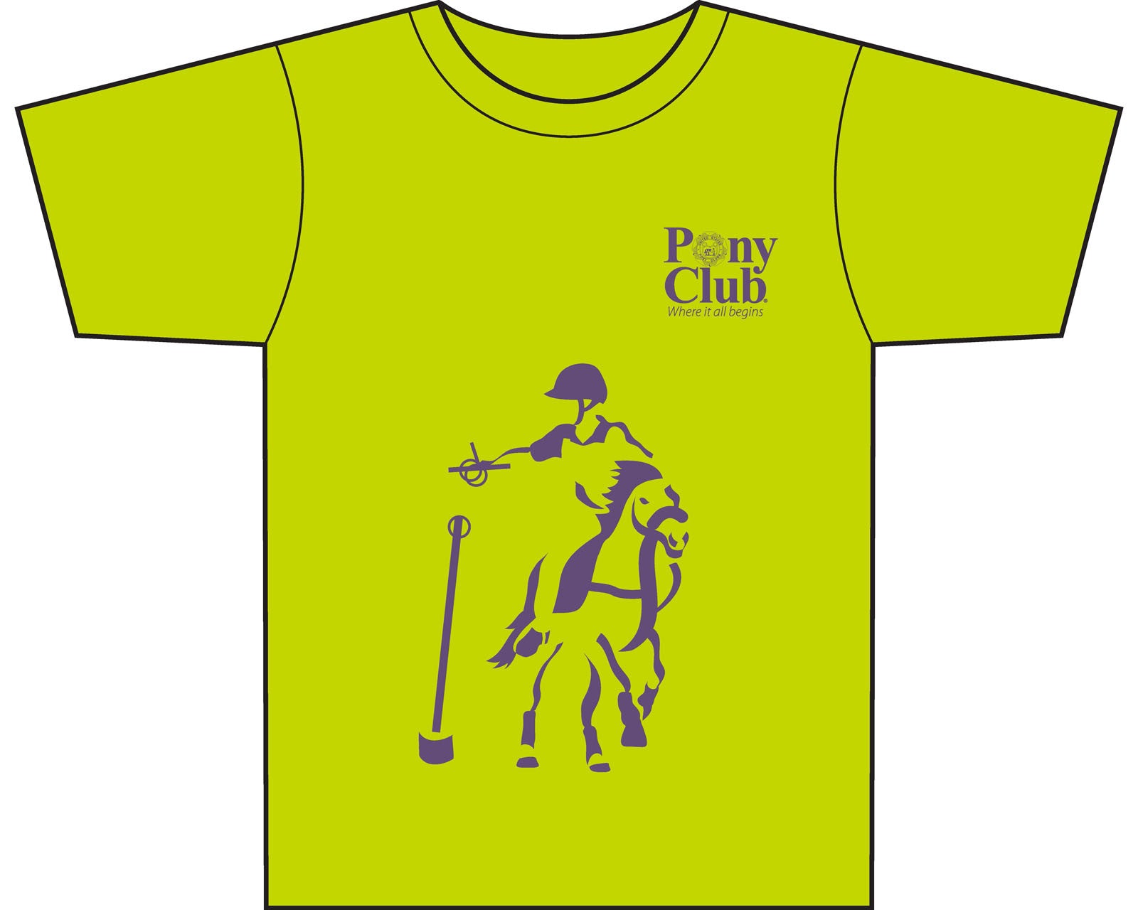 Tee discount shirt poney