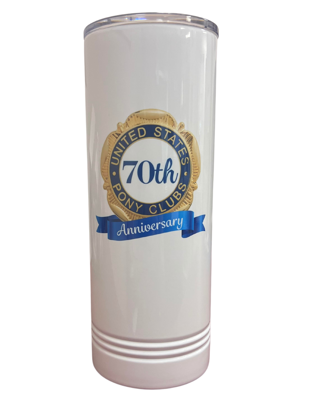 70th Anniversary Skinny Tumbler