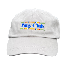 Load image into Gallery viewer, Ball Cap / Hat - Pony Club Color Bar Logo
