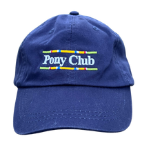 Load image into Gallery viewer, Ball Cap / Hat - Pony Club Color Bar Logo
