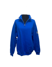 Load image into Gallery viewer, Cadet Collar Quarter-Zip Sweatshirt
