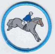 Badge - Half-seat/Jumping Position