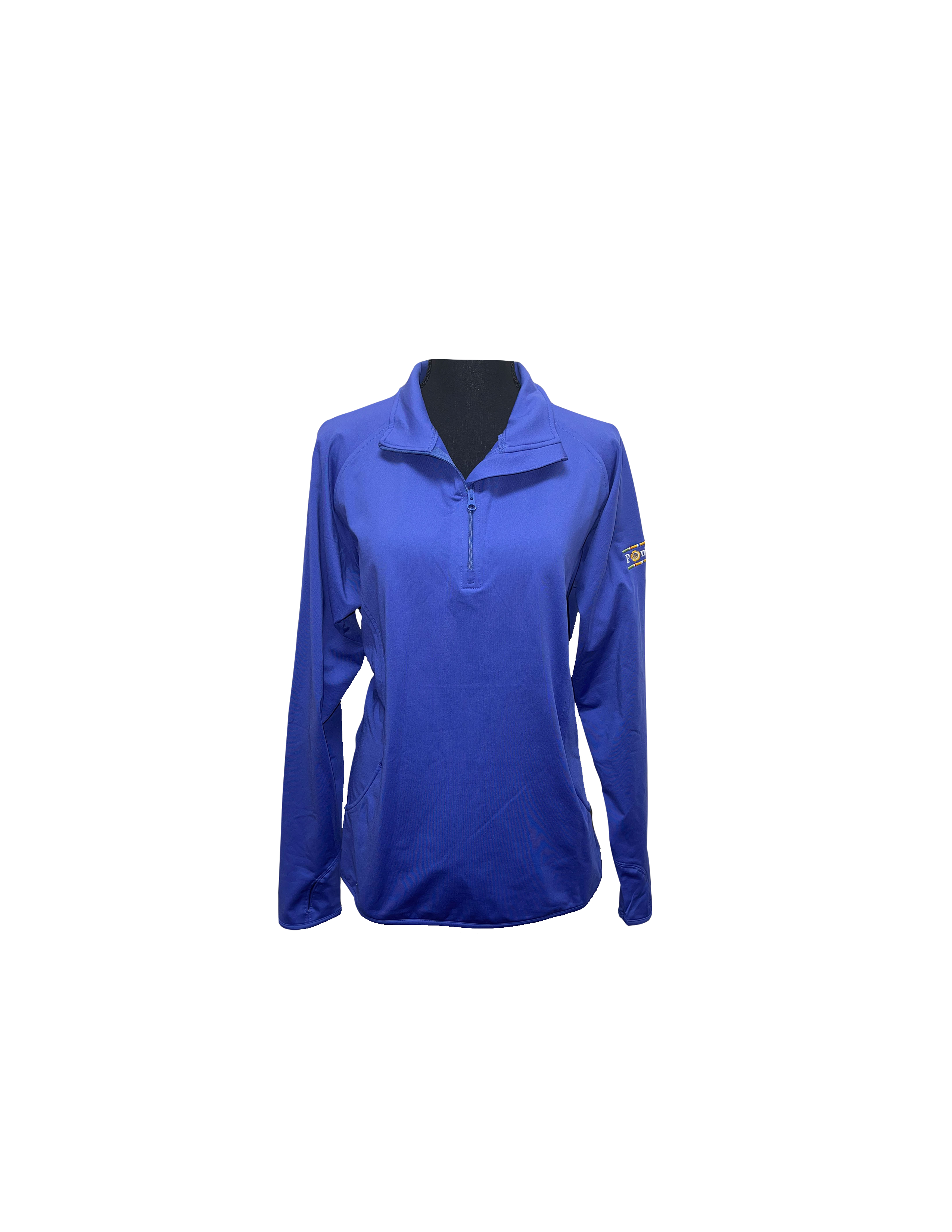 絶対的な信頼 Zip Quarter Long-Sleeve Shirt Club Pony Shop – Clothing